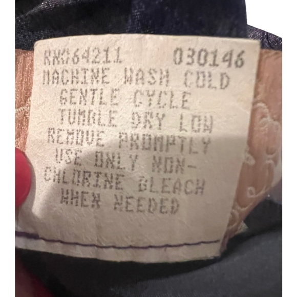 Angelique Vintage Floral Nighty Purple Large - Picture 5 of 9